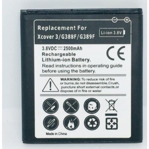 Do Dower Samsung Galaxy Xcover 3 Batteries China