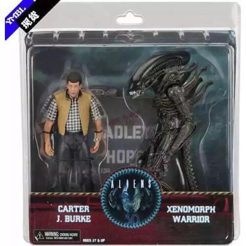 NECA Alien 2 VS Predator Hadley Tru Exclusive 2-PACK PVC Action Figure Toy Free Shipping