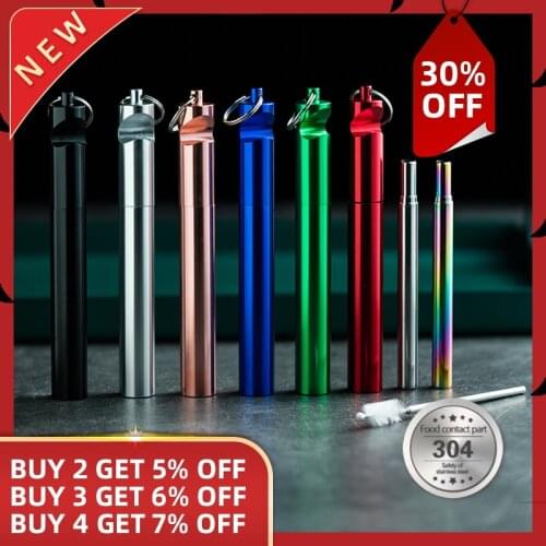INTERNAUL Reusable Cocktail Straws