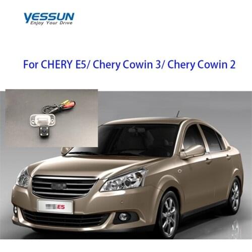 Yessun 1280*720 car rear view camera For CHERY E5 Chery Cowin 3 Chery Cowin 2 license plate camera/Vehicle parking revers Camera