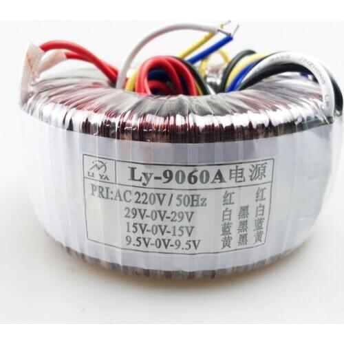 KYYSLB 100W Toroidal Transformer 220V To Dual 29V Dual 15 Dual 9.5V Low Frequency Isolation Transformer