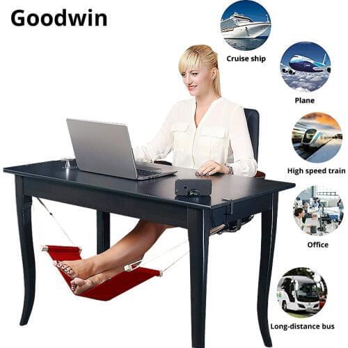 Mini Foot Hammock Desk Foot Rest Feet Hammock