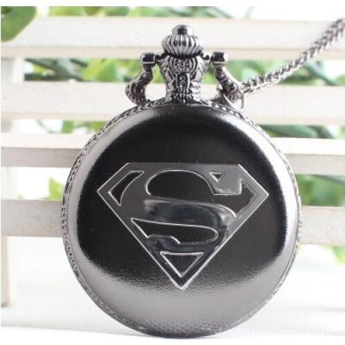 Black gold blue face The Arabic numeral woman and men gift pocket watches PP9874