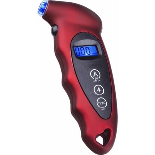 K1KE Professional Vehicle Tire Tyre Pressure Monitor Alarm LED Air Pressure Gauge