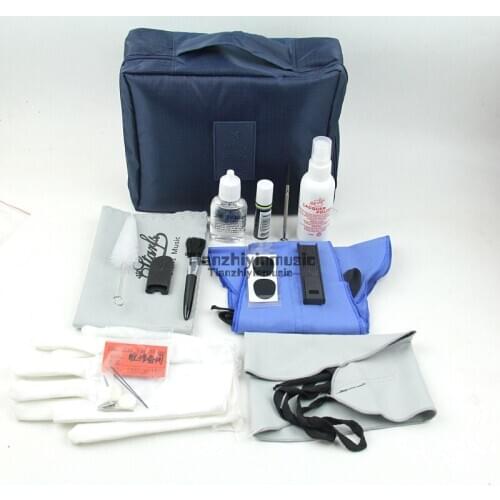 Alto Saxophone Cleaning and Maintenance Kit - Brush, Cloth, Grease, reeds & more Clean maintenance and maintenance