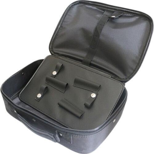 AUAU-Barber Bag Hairdressing Tool Bag Nylon Professional Stylists Hair Scissors Tool Box Barber Carrying Case