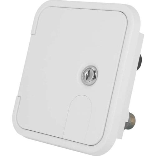 Rv led rv caravan RV Water Inlet ‑Shape with Cigar Pressure Filling Port with Lock for Hatch Trailer