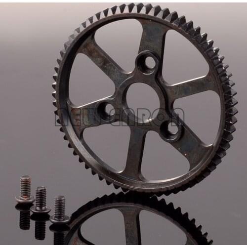 Hard Steel 65T 0.8M Spur Main Gear #3960 65-tooth For Rc Car Parts Traxxas 1/10 Summit 56076-4 E-Maxx E-REVO 5603 5605 5608 5607