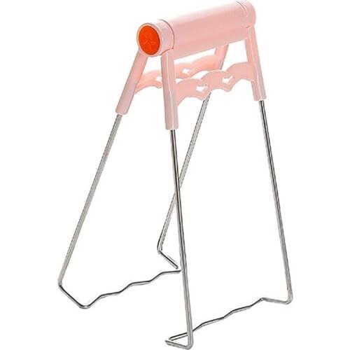 1pc Heat Resistant Hot Plate Gripper Stainless Steel Anti-Scalding Hot Bowl Gripper Hot Pot Clip Kitchen Tools Accessories