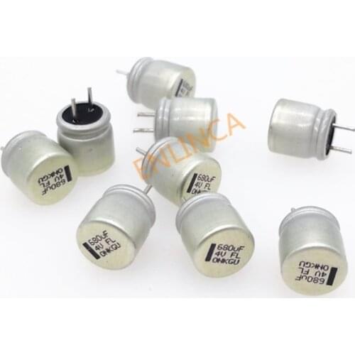 20-50Pcs Solid Capacitor 4V680uF 8X9MM 680uF 4V 680uF