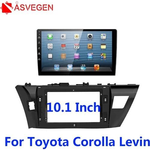 Asvegen Car Stereo installation kit fascia panel Car Radio Stereo Frame Car Radio Adapter Frame For 2013 Toyota Levin Hybrid