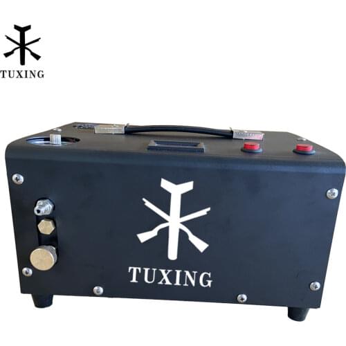 TXET061 4500psi 300bar PCP Air Compressor High Pressure Pump Compressor for Pneumatic Airgun Scuba Rifle Inflator 12V/220V/110V