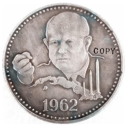 2012 CCCP Russia Khrushchev,police Copy Coin