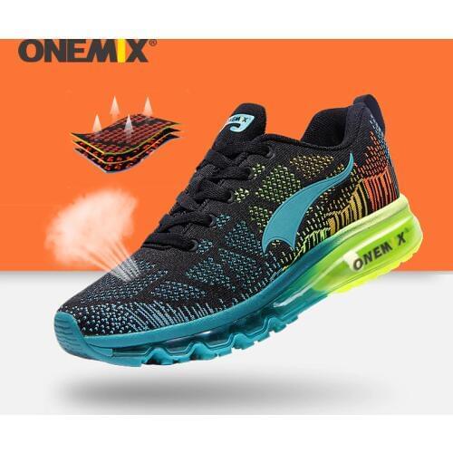 ONEMIX 2020 Cushion Mens Running Shoes Breathable Runner Athletic Sneakers Men Outdoor Sports Walking Shoes free shipping