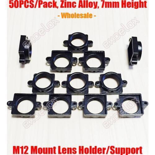 Wholesale 50PCS/Pack Metal Short 7mm Height M12 Mount CCTV Camera Module Board Lens Holder Bracket Support Adapter Screw Spacing