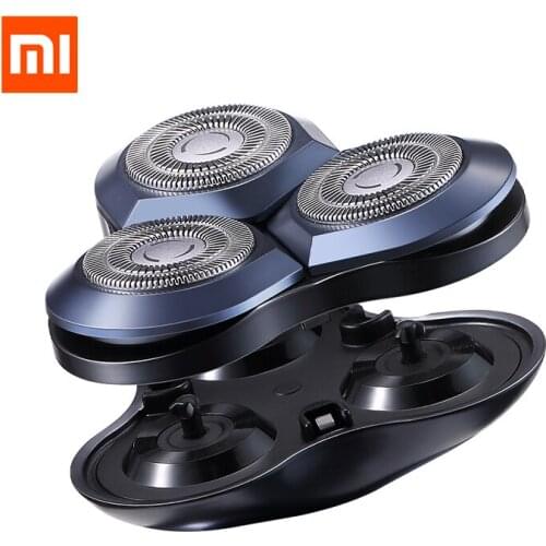 Original Xiaomi Mijia S700 Electric Shaver Head Replacement Ceramic Cutter Head Xiami Shaver for Men Xiomi MI Only Heads