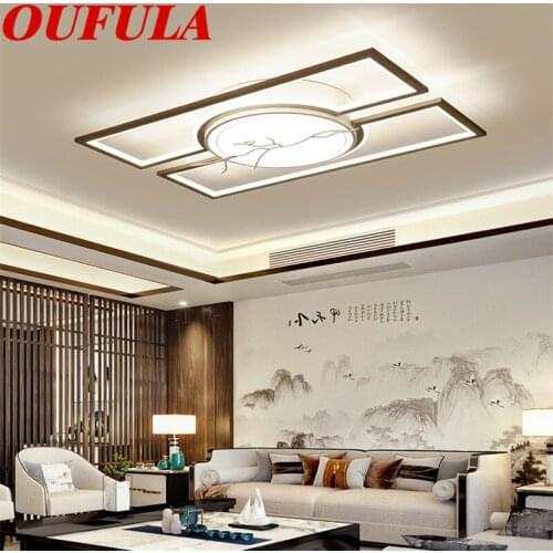 OUFULA LED Ultra-thin Ceiling Light Contemporary Home Suitable For Living Room Dining Room Bedroom
