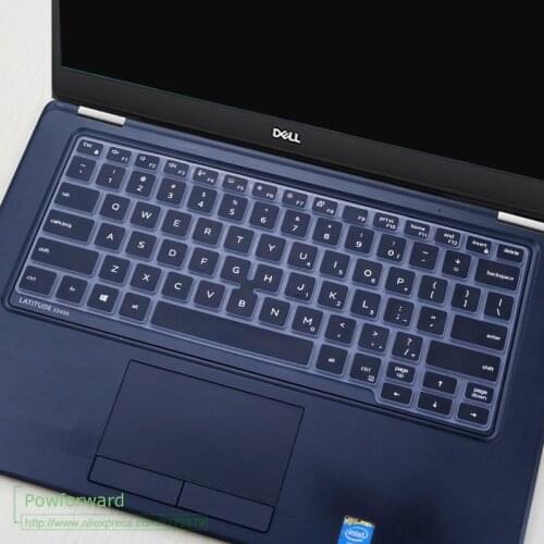 For DELL LATITUDE 3400 5400 5411 5401 7400 2020 14 inch Silicone Notebook laptop Keyboard cover protector skin