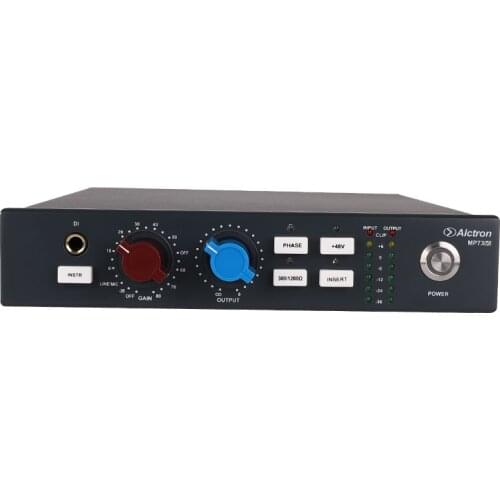ALCTRON MP73V2 single channel microphone amplifier recording studio one channel mic pre-amplifier output signal clear