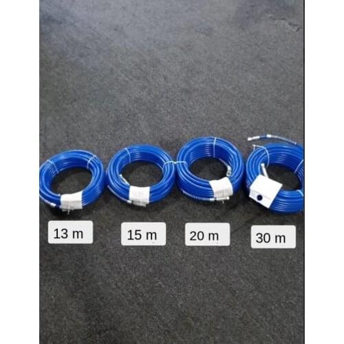 10m/13m/15m/20m High Pressure Hose BSP 3300Psi Airless Paint Sprayer Spare Part Paint Sprayer Hose Paint Sprayer Pipe