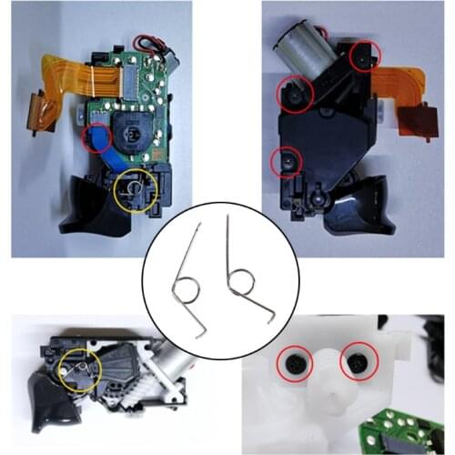 10Pcs Adaptive Motor Metal Spring Replacement Repair Parts for PS5 Controller M5TE