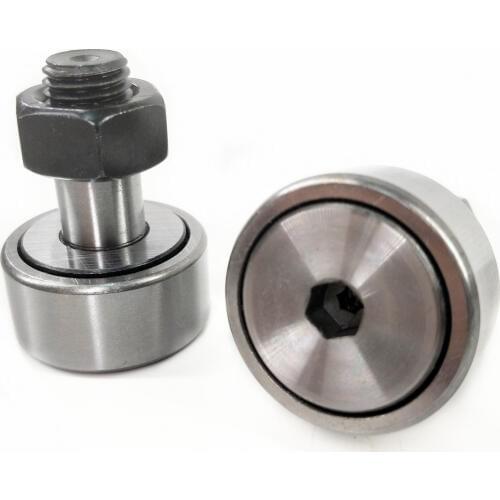 20pcs/50pcs/100pcs KR12 Cam Follower needle roller bearings CF4 Wheel And Pin bearing Curve Roller bearing