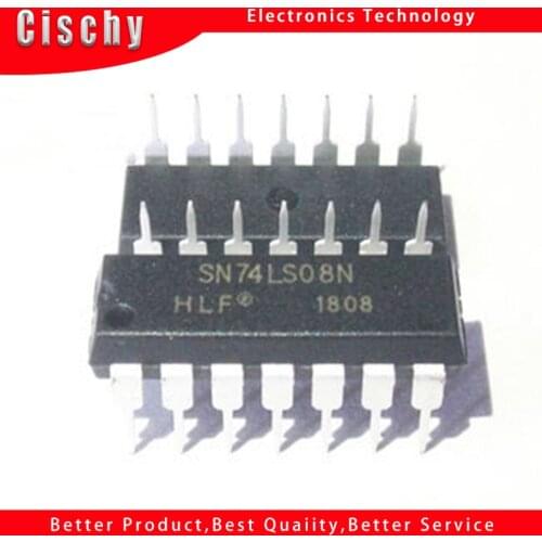 1pcs/lot SN7408N DM7408N DM7408 DIP-14
