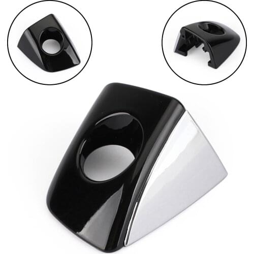 Artudatech Chrome Front Left Cap Door Handle Key Hole Cover For AUDI A6 A7 4H1837879 4H1837879B Car Auto Parts