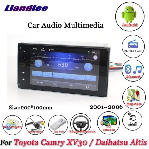 Car Android Multimedia System For Toyota Camry XV30/Daihatsu Altis 2001-2006 Radio Stereo GPS Navigation HD Touch Screen