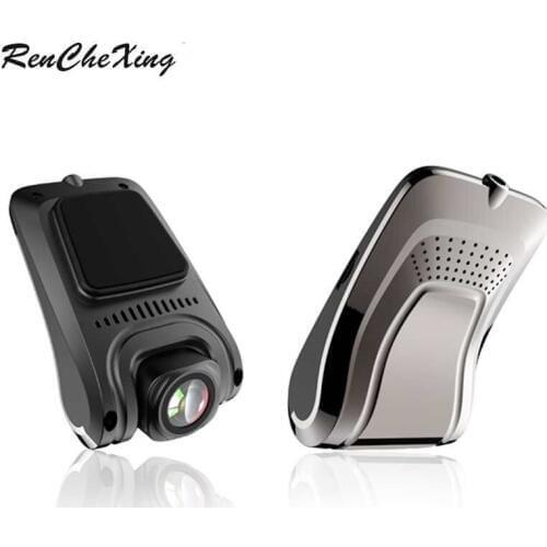 The USB DVR Camera work with Android 4.4 / 5.1 / 6.0 / 7.1/8.1 Car Multimedia Player , With TF SD Card slot , Adas Distance Warn