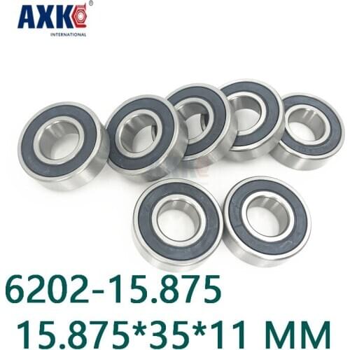 Axk High Quality Inch Bearings Special Bearings Deep Groove Ball Bearings 6202 6202-5/8 2rs 6202-15.875 15.875*35*11 Mm