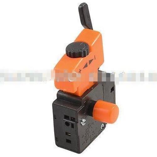 Electric Drill 5E4 Lock On Speed Control Trigger Switch AC 250V 4A FA2-4/1BEK
