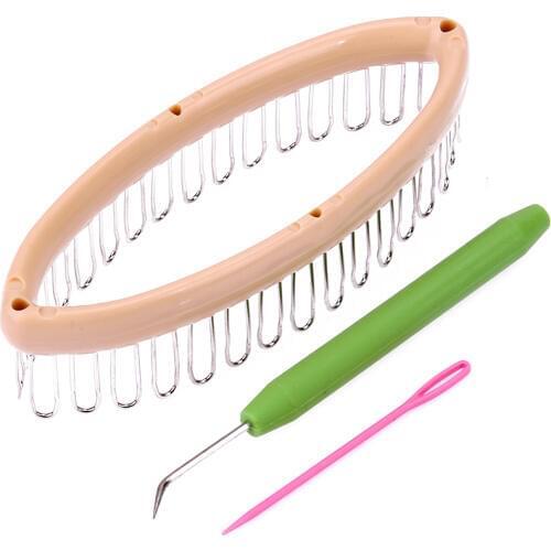 DIY Weaving Tools Knitting Loom Craft for Sock Scarf Hat Weaver Needle Household Sewing Knitting Accessories