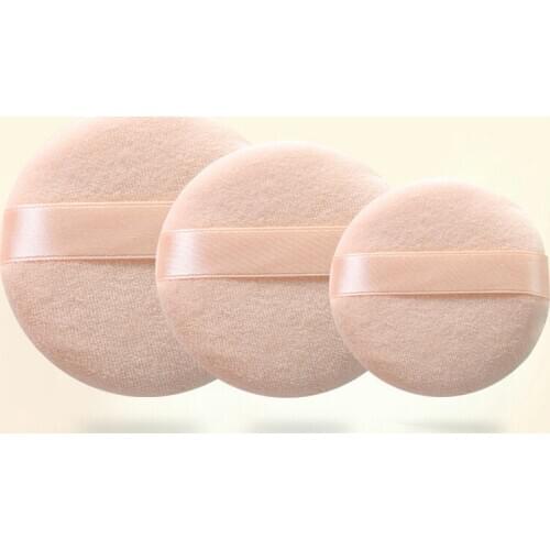 S/M/L Size Round Shape Foundation Sponge Puff Cosmetic Facial Powder Puff for Liquid Foundation Loose Powder MakeUp Sponge Puffs