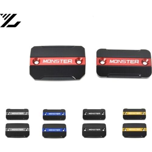 CNC Front Brake Fluid Reservoir Cover Cap For DUCATI Monster 695 696 796 Hypermotard 796 Motorcycle Brake lever Cover