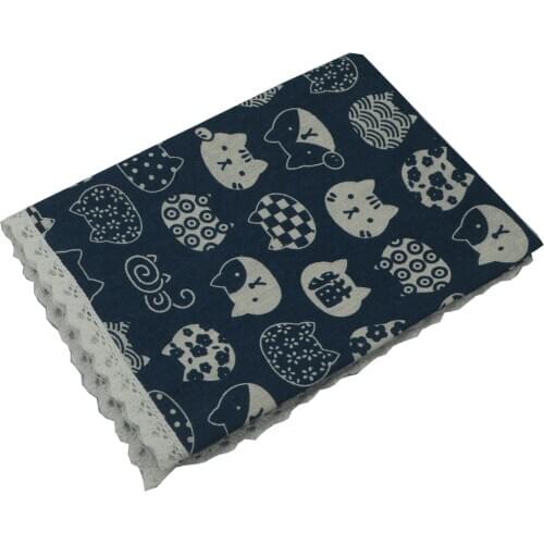 Linen cotton Printed Cat Home Tablecloth Kitchen Tischdecke Toalha De Mesa Wedding Christmas Dining Table Cover Tea Table Cloth