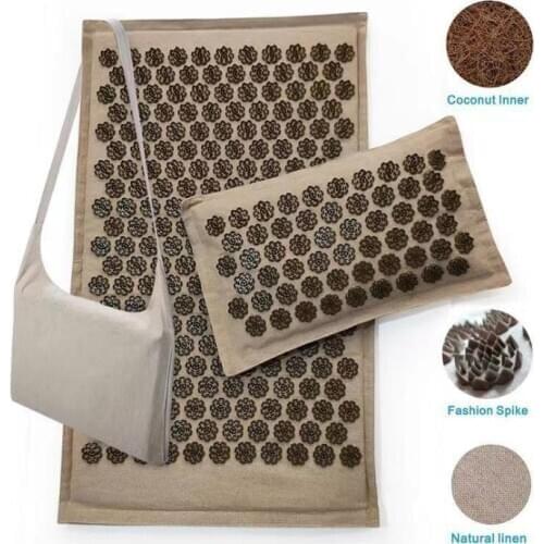 Massager Digitopressione Stuoia Acupressure Relieve Stress Back Body Pain Spike Mat Pinchos Acupuntura Estera Acupuncture Mat