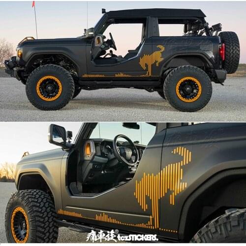Car stickers FOR Ford Bronco car body exterior personalized custom-made special decorative decals