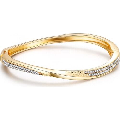 2021 New Irregularity Design Bracelet Womens Girls Crystal Rhinestone Minimalist Style Bangles Jewelry High Love