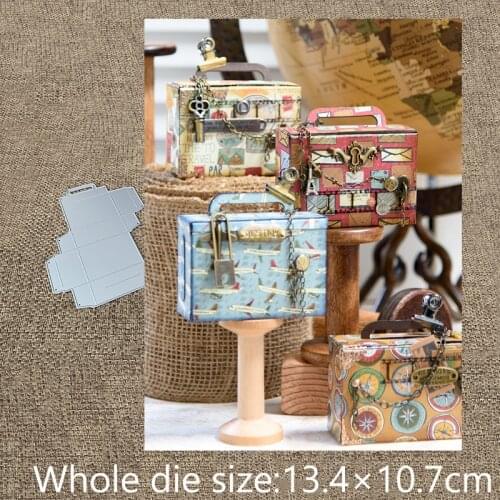 New Design Craft Metal Cutting Die die cuts Suitcase bag decoration scrapbook Album Paper Card Craft Embossing die cuts