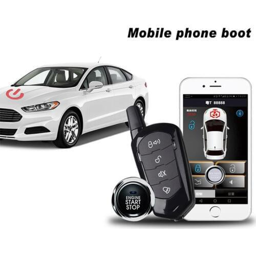 2020 car accessories for teens remote start keyless entry system start stop button central locking car alarm system starline a93