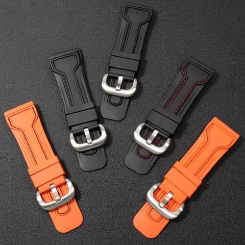 28MM Silicone Rubber Watch Band FOR Friday "M" "P" "Q" "S" "V" "W" Series Watch Accessories Waterproof Wrist band Bracelet Belt