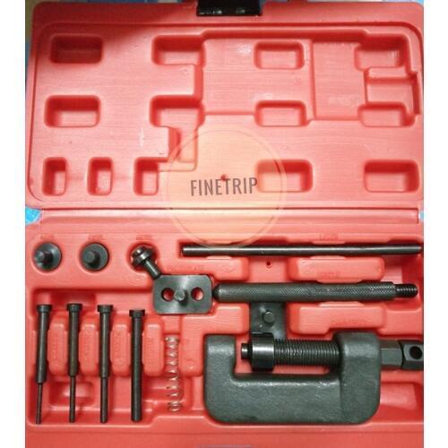 Motorcycle Chain Splitter Breaker Motorbike Riveting Tool Heavy Duty Link O-ring