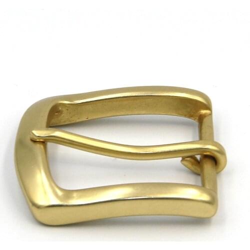 Unisex Western Brass Belt Buckle 35mm