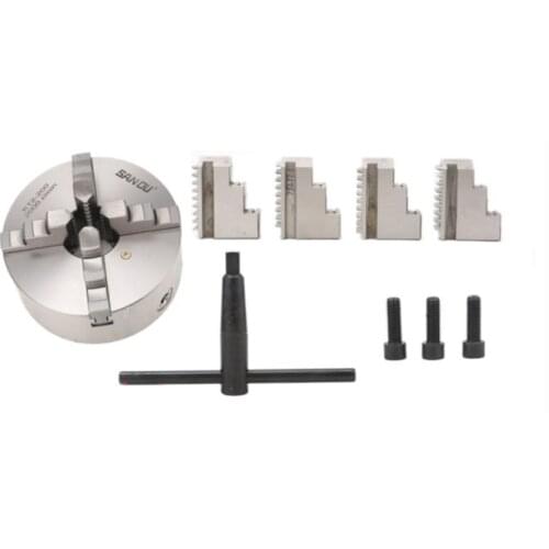 SAN OU High Accuracy 4-jaw self-centering chuck K12-200A(Separation Claw) For Mechanical Lathe For Drilling Milling Machine