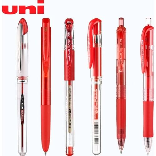 Japanese Uni Uniball Series Combination Red Gel Pen 0.5mm Teacher Exam Correction Special Student Office Stationery Mark