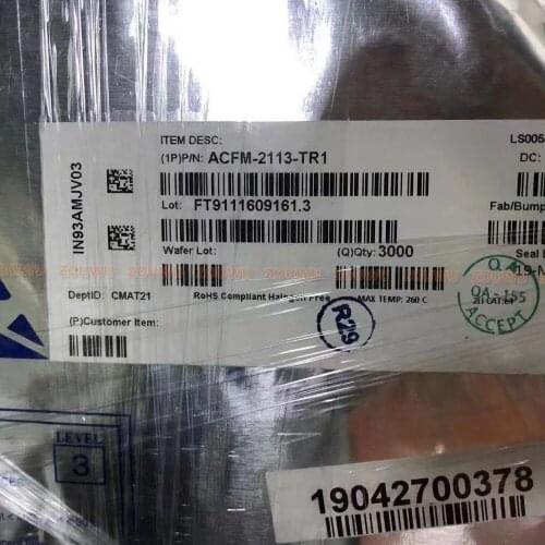 10PCS/LOT ACFM-2113-TR1 ACFM2113 SFI 633 QFN lillard loja só vende 100% produtos originais