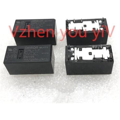 10pcs/lot original for Omron relay G2RL-1-E-12VDC 16A DC12 G2RL-1-E-5VDC 8PIN