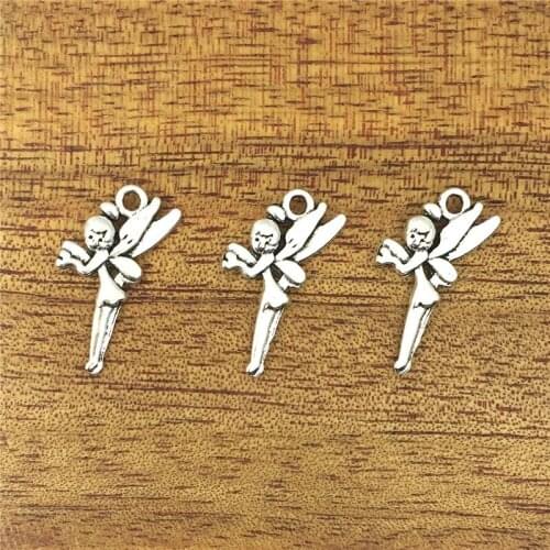 10pcs charm elf little angel alloy 25*15mm pendant alloy DIY making pendant, fashion pendant alloy
