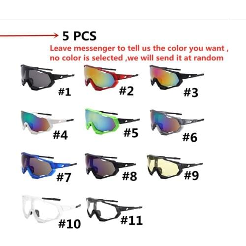 2021 Cycling Eyewear Sport Glasses Cool Mountain Biking Cycling Sunglasses Sports Eyewear Goggles UV400 Sunglasses for Men Women